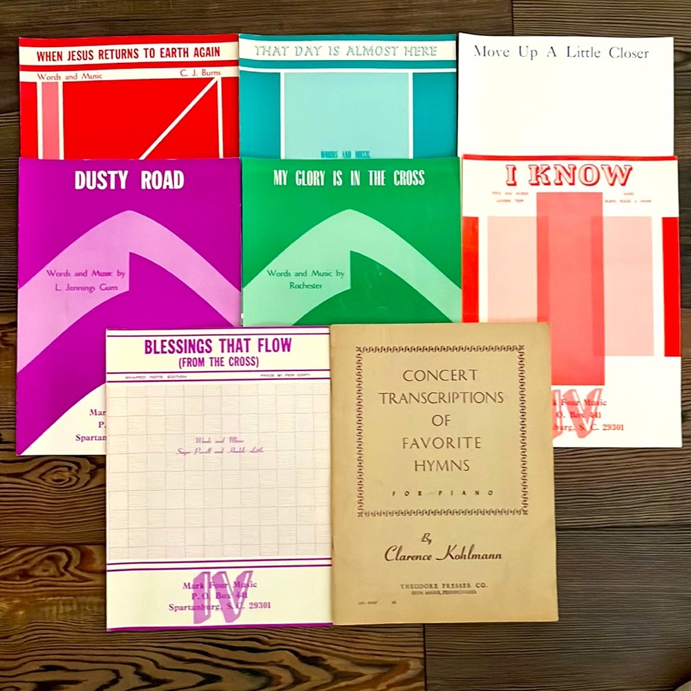 Christian Sheet Music Favorite Hymns